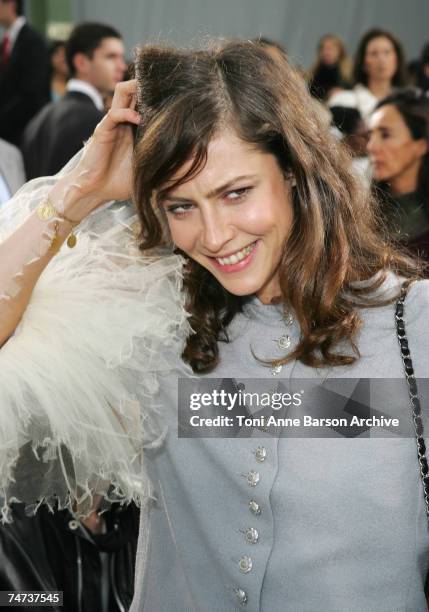 Anna Mouglalis at the Grand Palais in Paris, France.