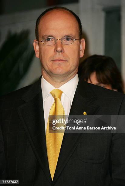 Prince Albert II of Monaco at the Monte Carlo Bay Hotel & Resort in Monte Carlo, Monaco.