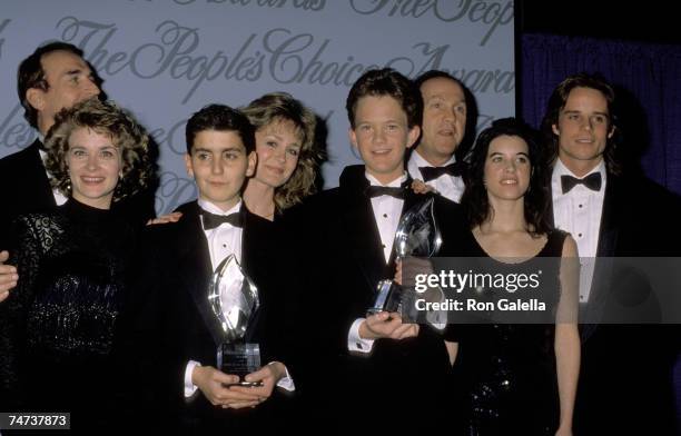 Kathryn Layng, James Sikking, Max Casella, Belinda Montgomery, Neil Patrick Harris, Lisa Dean Ryan, and Mitchell Anderson during the 16th Annual...