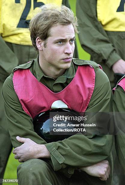 Prince William attends selection on the Army's Regular Commissions Board held at Westbury in Wiltshire. RCB is a selection process for candidates who...
