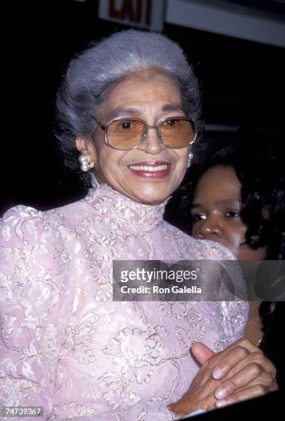Rosa Parks at the Madison Square Garden in New York City, New York