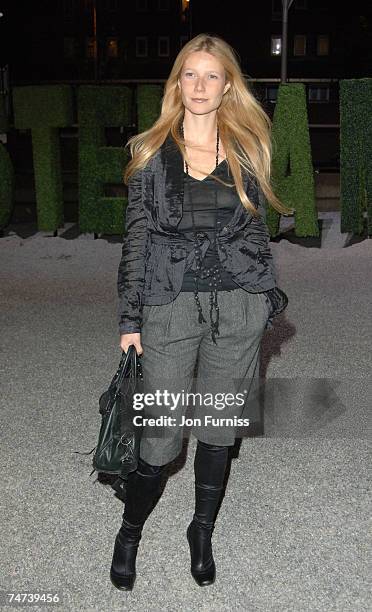 Gwyneth Paltrow at the St Olave's House in London, United Kingdom.