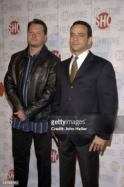 Cyrus Voris and Ethan Reiff, Creators\Executive Producers Sleeper Cell at the The Majestic Crest Theatre in Westwood, California