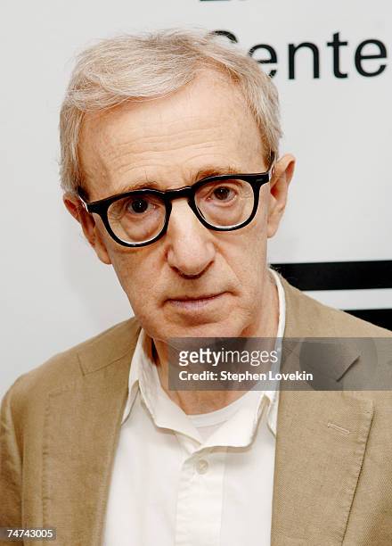 Woody Allen at the Alice Tulley Hall in New York City, New York