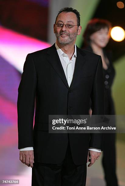 Jean Reno at the Palais des Festivals in Cannes, France.