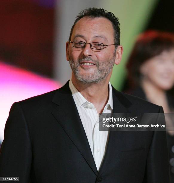 Jean Reno at the Palais des Festivals in Cannes, France.
