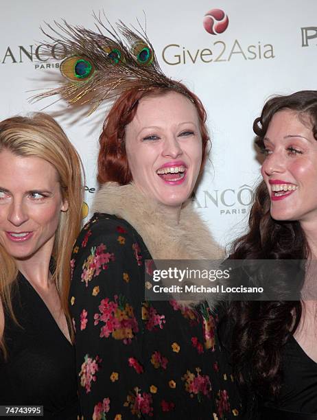 Karen Elson with Members from her Band, The Citizens Band at the Petra Nemcova Hosts the "Light of Heart" Gala to Benefit the Happy Hearts Fund at...