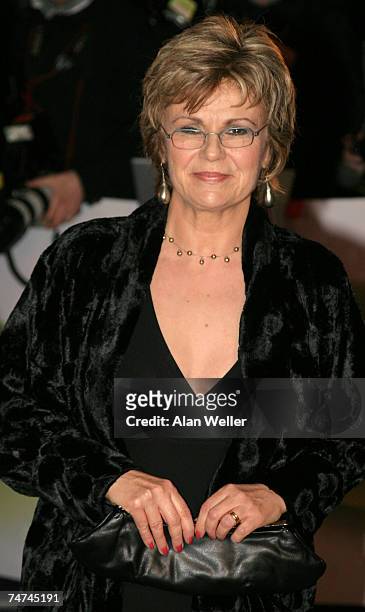 Julie Walters at the 2005 British Comedy Awards - Arrivals at London Television Studios in London.