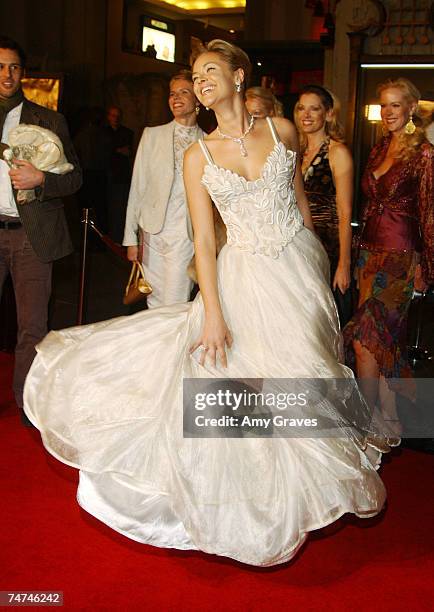 Kristanna Loken at the Mann's Chinese Theater in Hollywood, California