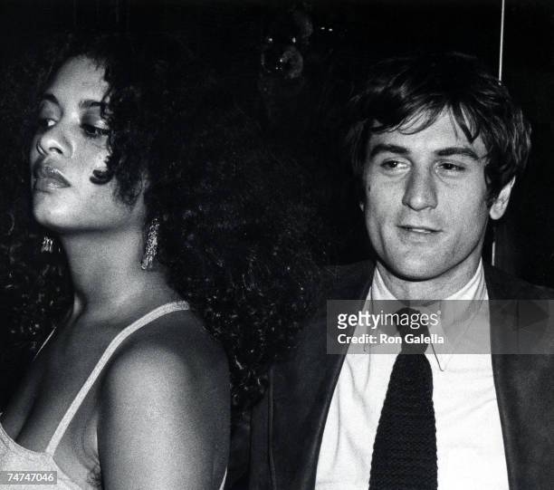 Robert De Niro and Diahnne Abbott at the The Palace Theater in New York City, New York