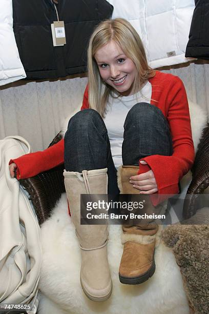 Kristen Bell at the Village at the Lift in Park City, Utah