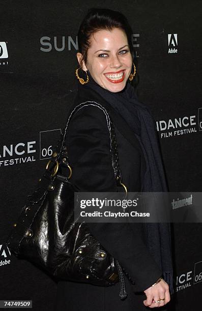 Fairuza Balk at the 345 Main Street in Park City, Utah