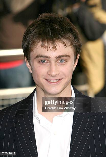 Daniel Radcliffe at the The Savoy in London, United Kingdom.