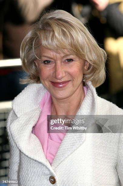 Helen Mirren at the The Savoy in London, United Kingdom.