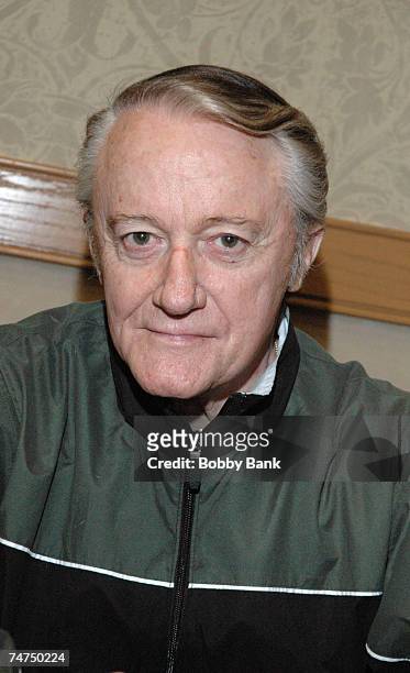 Chiller Theatre Dead of Winter Expo 2006, Crowne Plaza Hotel, Secaucus, NJ January 29 2006 with Robert Vaughn during the The 2006 Chiller Theatre...