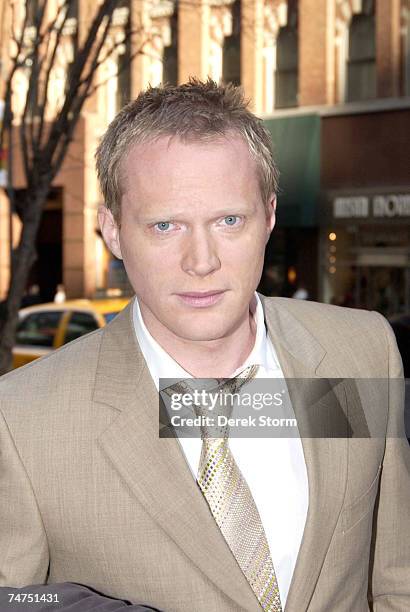 Paul Bettany at the Paul Bettany Appears on the WB11 Morning News - February 6, 2006 at Daily News Building in New York City, New York.