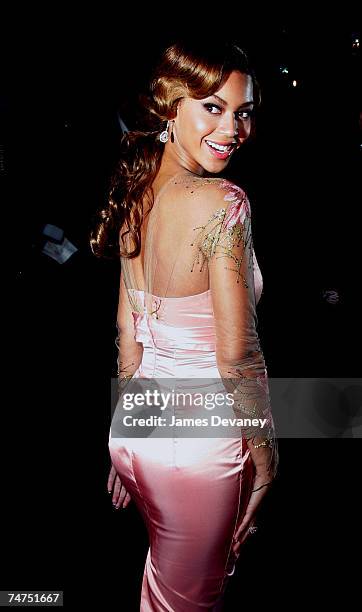 Beyonce Knowles at the Ziegfeld Theater in New York City, New York