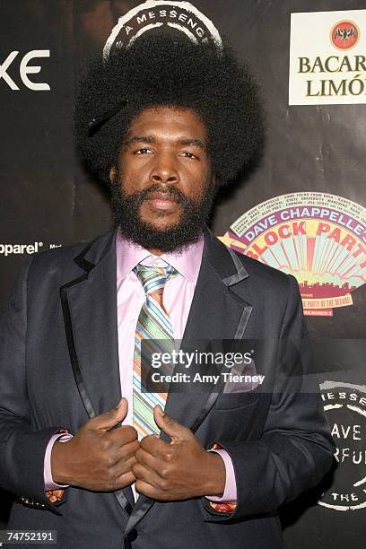 Ahmir Thompson of The Roots at the Keyclub in Hollywood, California