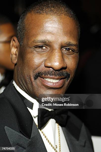 Former Heavyweight Champ Michael Spinks during A Candle in the Dark Gala 2006 at the Hyatt Regency Hotel in Atlanta, Georgia.