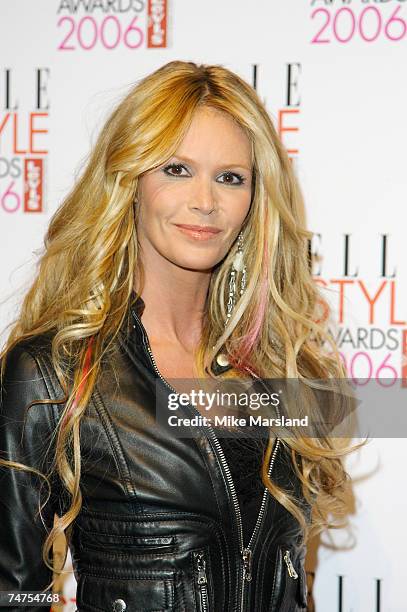 Elle MacPherson during Elle Style Awards 2006 - Inside Arrivals at the Old Truman Brewery in London, United Kingdom.