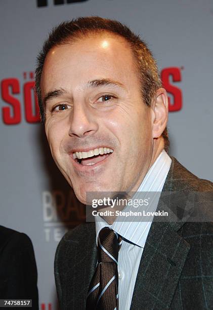 Matt Lauer at the MoMA in New York City, New York