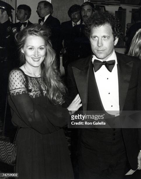 Meryl Streep and Husband Don Gummer at the Dorothy Chandler Pavilion at the L.A. Music Center in Los Angeles, CA