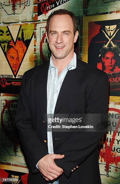 Chris Meloni at the The Rose Theatre - Frederick P. Rose Hall in New York City, New York