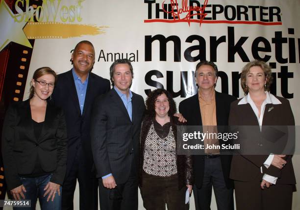 Amy Powell, Ken Lombard, Vince Messina, Gayle Troberman, Russel Schwartz, and Anne Thompson at the Ballys Hotel & Casino in Las Vegas, Nevada