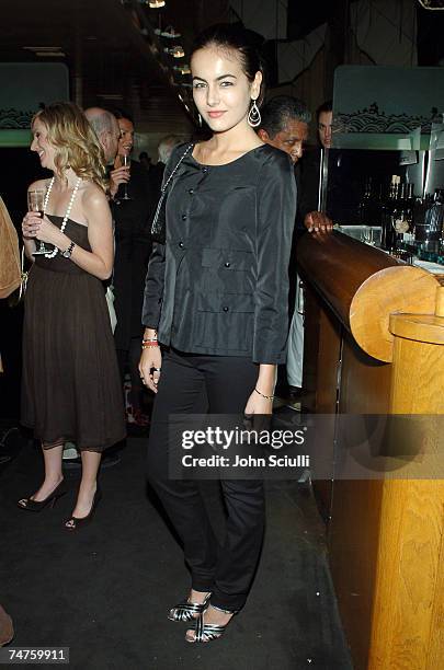 Camilla Belle at the Mr. Chow in Beverly Hills, California