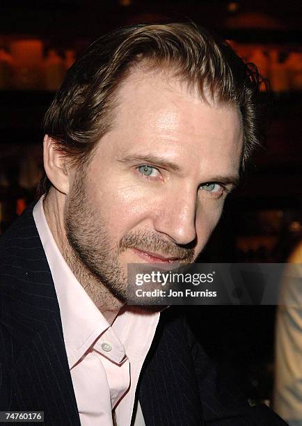 Ralph Fiennes at the Dorchester Hotel in London, United Kingdom.