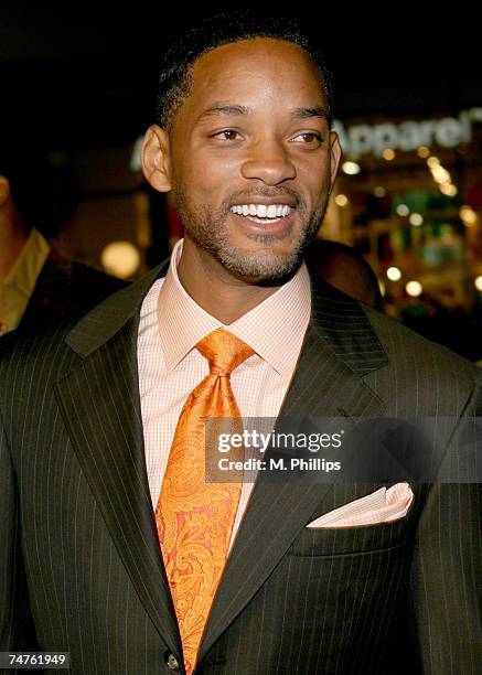 Will Smith at the Grauman's Chinese Theater in Los Angeles, California