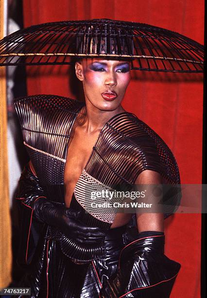 Grace Jones 1983 Grammy Awards at the Music File Photos 1980's in los angeles,