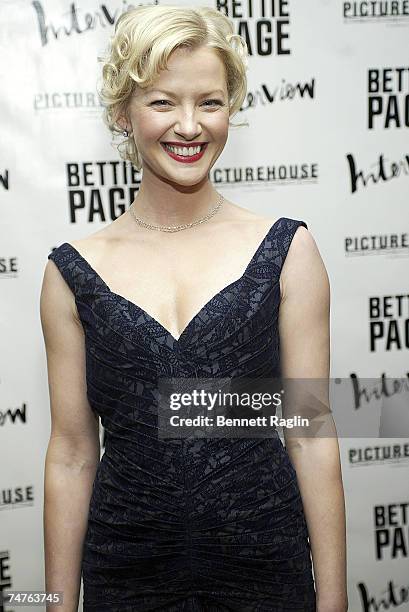 Gretchen Mol at the AMC Loews in New York City, New York