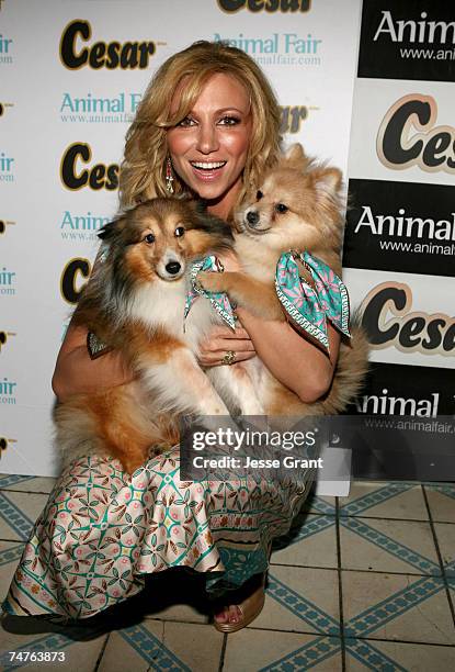 Deborah Gibson at the Avalon in Los Angeles, California