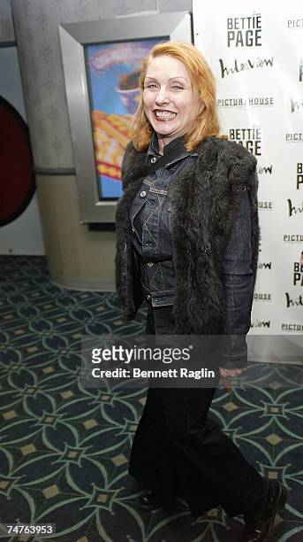 Deborah Harry at the AMC Loews in New York, New York