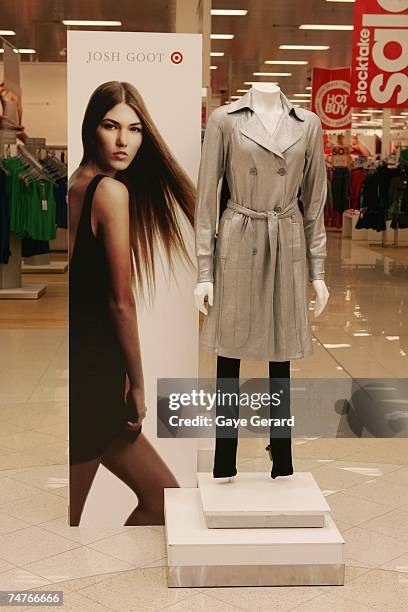 Items from the newly launched Josh Goot for Target budget fashion collection are pictured on the first morning of release at The Broadway Shopping...