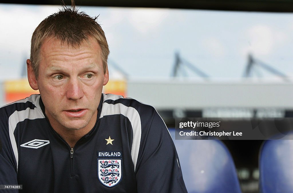 England U21 Training & Press Conference