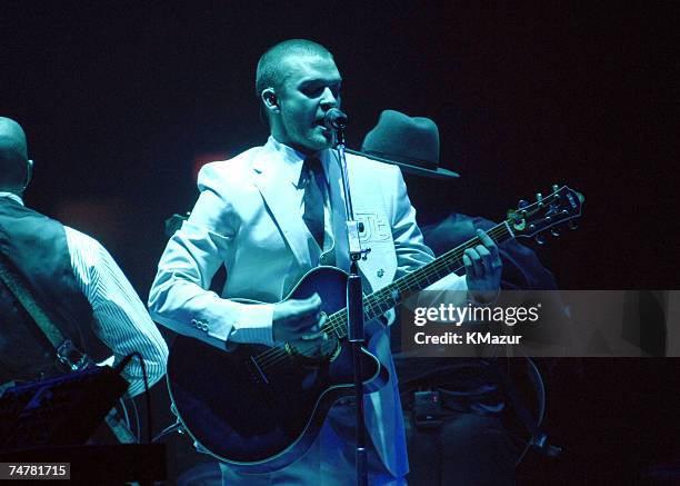 Justin Timberlake at the iPay One Center in San Diego, CA