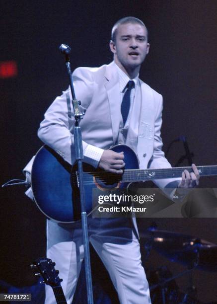 Justin Timberlake at the iPay One Center in San Diego, California