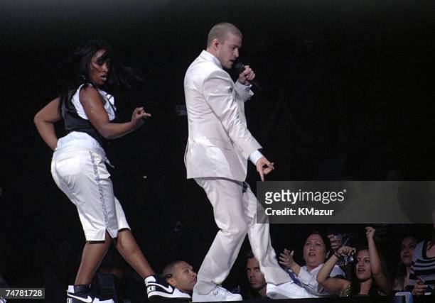 Justin Timberlake at the iPay One Center in San Diego, California