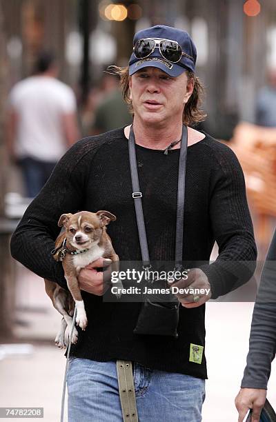 Mickey Rourke Miami Mickey Rourke Sighting In South Beach Photos and Premium High Res ...
