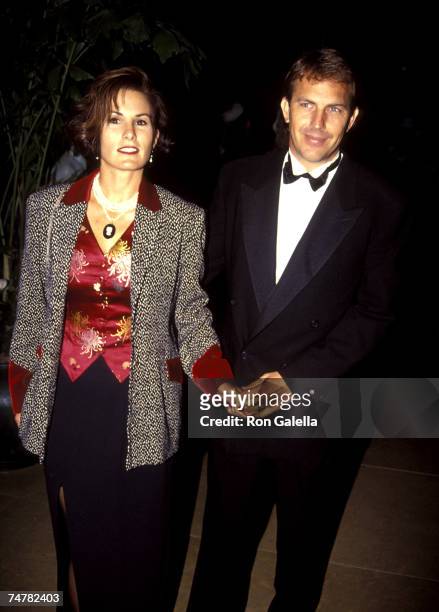 Cindy Costner and Kevin Costner at the Beverly Hilton Hotel in Beverly Hills, California