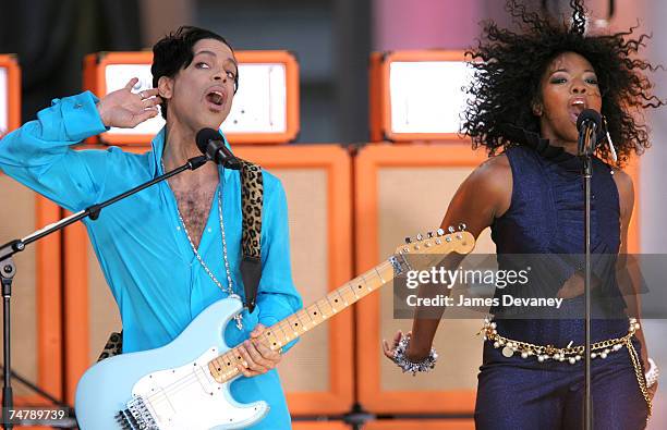Prince and Tamar at the Bryant Park in New York City, New York