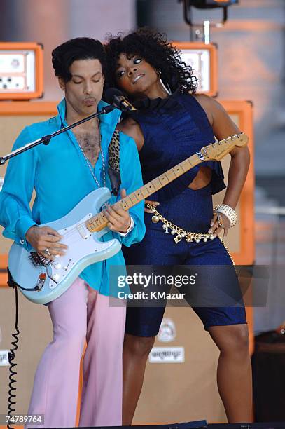 Prince and Tamar at the Bryant Park in New York City, New York