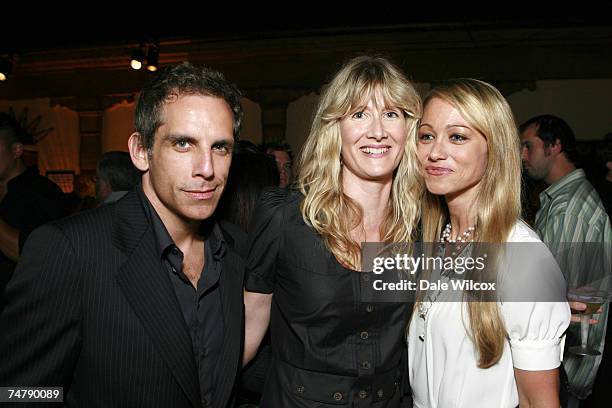 Ben Stiller, Laura Dern and Christine Taylor at the The Music Box Henry Fonda Theatre in Hollywood, California