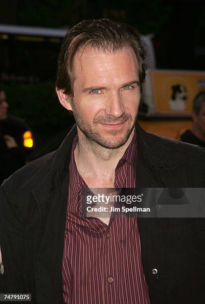 Ralph Fiennes at the Loews Lincoln Square Theater in New York City, New York