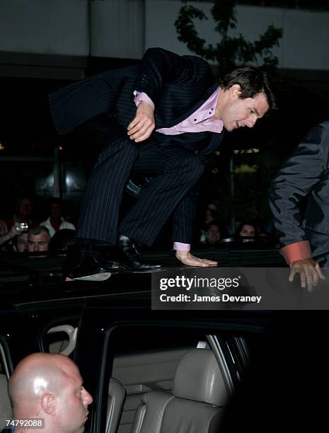 Tom Cruise at the Ziegfeld Theater in New York City, New York