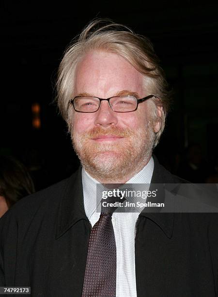 Philip Seymour Hoffman at the Ziegfeld Theater in New York City, New York