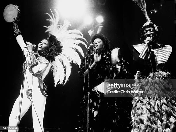 Labelle with Patti Labelle 1975 at the Music File Photos 1970's in london, United Kingdom.