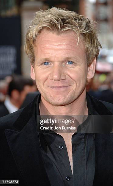 Gordon Ramsey at the Grosvenor House in London, United Kingdom.